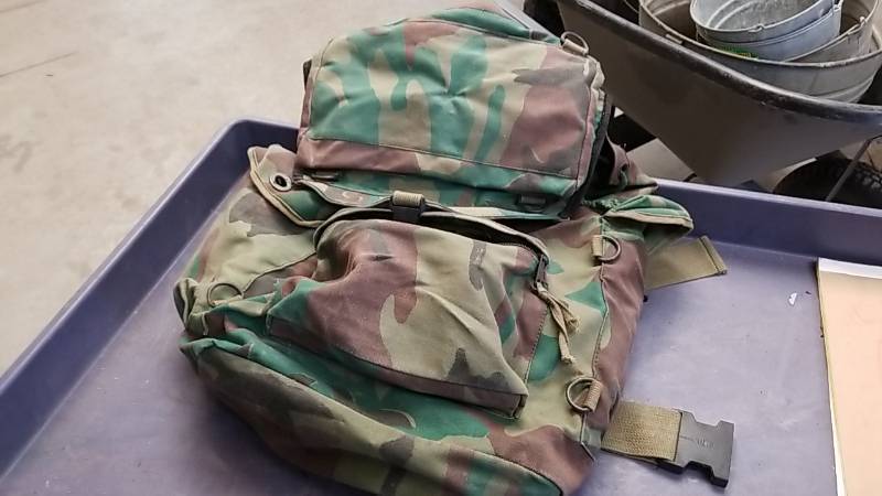 lot 7111 image: Camo Back Pack-  HuntingHiking