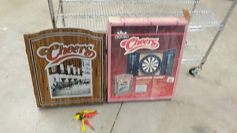 lot 7027 image: Cheers Themed Dartboard