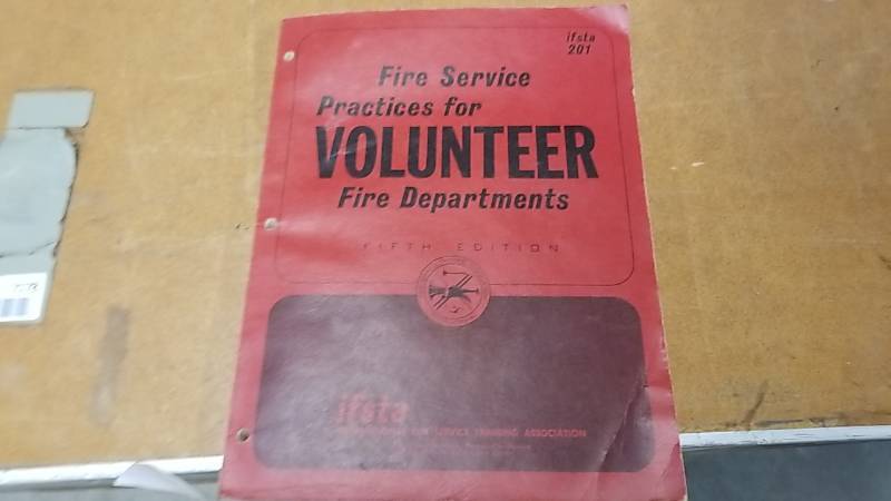 lot 7161 image: Vintage Volunteer Firemans Book