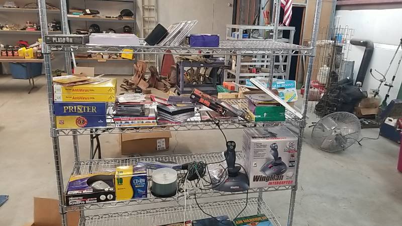 lot 7210 image: HUGE Lot- Computer Software- Games- Wingman Controller- And Lots of Other Treasures