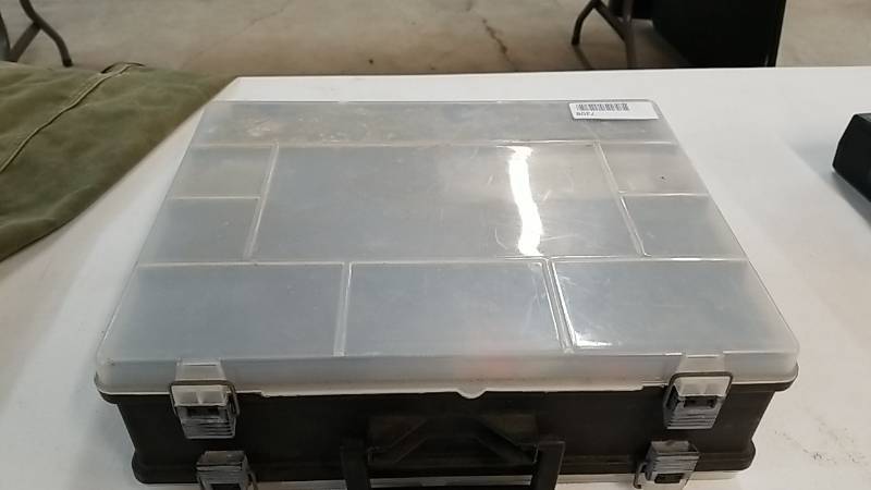 lot 7208 image: Tackle or Hobby Box and Contents