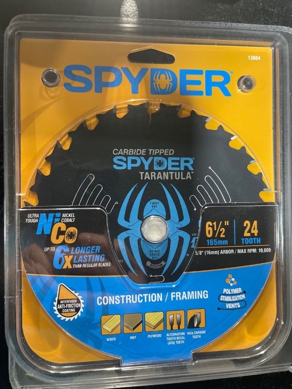MONDAY DEPOT DADDY BRAND NEW TOOL BLOWOUT! SPYDER SAW BLADES, BOSCH ...
