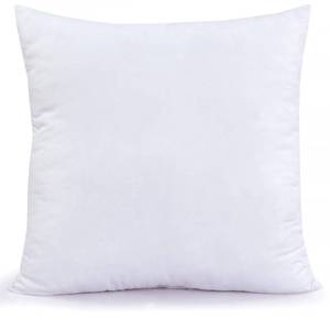 lot 10407 image: ROYALE LINENS 18 x 18 Pillow Insert - Down Alternative Throw Pillows Insert - Square Pillow Pack of 1 White - Bed & Couch Pillows - Inner Cushion for Bed, Cushion for Living Room - Shams Stuffer