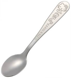 lot 10425 image: Skater SS1C-A Sanrio Stainless Steel Spoon, For Adults, Engraved, Hello Kitty