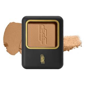 lot 10446 image: Black Radiance Pressed Powder, Buildable &amp Blendable Matte Finish Shine Control Compact with Mirror &amp Applicator, Cruelty-Free &amp Vegan - Creme Fresh