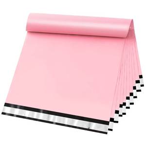 lot 10467 image: Famagic Poly Mailers, 24x24 Inch Shipping Bags, Opaque Packaging Bags for Small Business, Tearproof and Waterproof Chic Mailing Envelopes for Clothing Supplies, Self Seal Mailers Bags Light Pink