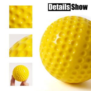 lot 10483 image: Oeab Dimpled Baseballs 9-Inch Pitching Machine Baseballs Practice Baseball Balls for Fielding Practice, Hitting