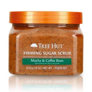 lot 10625 image: Tree Hut Ultra Hydrating and Exfoliating Sugar Scrub Mocha & Coffee Bean for Nourishing Essential Body Care, 18 Ounce