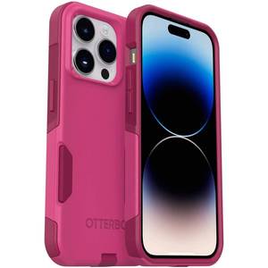 lot 10673 image: OtterBox Commuter Series Case Compatible with iPhone 14 PRO (ONLY) Non-Retail Packaging - Into The Fuchsia