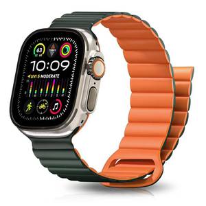 lot 10688 image: ShunShih Magnetic Watch Bands Compatible with Apple Watch Band 38mm 40mm 41mm 42mm 44mm 45mm 46mm 49mm Men Women Silicone Watch Strap Designed for iWatch Series 10 Ultra 2 Ultra SE 9-1