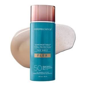 lot 10699 image: Colorescience Total Protection Face Shield Flex SPF 50, Zinc Oxide Formula, Medium, 1.8 fl. oz.