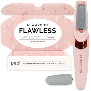 lot 10801 image: Finishing Touch Flawless Pedi Electronic Tool File and Callus Remover, Pedicure-New Version (Amazon Exclusive)