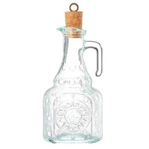 lot 10806 image: Bormioli Rocco Country Home Helios Oil Bottle, 8-Ounce