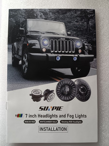 lot 10014 image: Supie 7inch Headlights and Fog Lights