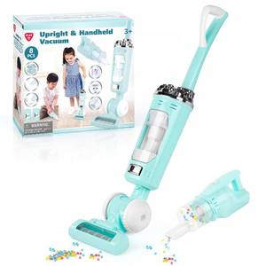 lot 10018 image: Kids Vacuum Cleaner Toy Set for Toddlers - 2PCS Toy Vacuum Sets for Toddlers 3 Years Old with Sound Effects, Baby Play Vacuum Pretend Role Play Household Housekeeping Toys for Children Boys Girls