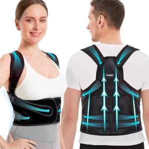 lot 10056 image: Vicorrect Posture Corrector Support Back Brace Adjustable Body