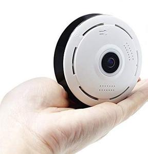 lot 10301 image: BlueHills White Compact Security Camera for Ceiling or Walls HD 1080P Night Vision Motion Detector & Two-Way Audio - Monitor Front-Door Home Business Kids Baby Dog Cat & Pets with App in Cell Phone