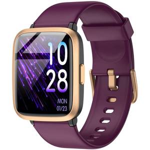 lot 10311 image: Stiive Fitness Tracker, Smart Watch for Men Women, Activity Fitness Watch with Heart Rate Monitor, Pedometer, Sleep Monitor, 50 Meters Waterproof Step Tracker Compatible with iOS & Android Phones
