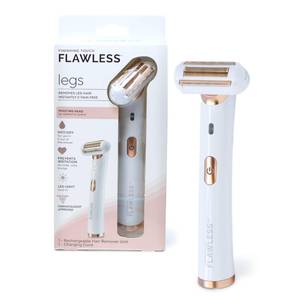 lot 10316 image: Finishing Touch Flawless Legs, Electric Razor for Women, Pivoting Head Leg Hair Remover with LED Light for Instant and Painless Leg Hair Removal