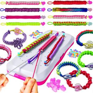 lot 10372 image: Friendship Bracelet Making Kit for Girls - Easter Crafts for Girl - String Bracelets Maker - Gifts for 8-12 Year Old Kid - Birthday Gift Ideas & Kits Toys Ages 8, 9, 10, 11, 12 - Kids Age 8-12 Olds