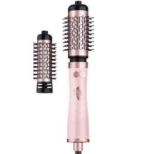 lot 10395 image: Rotating Hair Dryer Brush Ceramic, Blow Dryer Brush 2 Spin Brushes Set 1.5 Inch &2 Inch, One-Step Hot Air Brush for Hair Dryer, Volumizer, Smooth, C-Curls