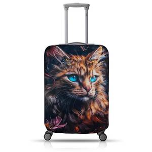lot 10555 image: HOSTK Luggage Cover, Elastic Washable & Stretchable Suitcase Protector, Approved Travel Accessories Baggage Covers, Anti Scratch Travel Suitcase Cover for 22-24 Inch Luggage (M)