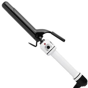 lot 10565 image: HOT TOOLS Pro Artist Nano Ceramic Curling IronWand  For Smooth, Shiny Hair (1�� in) BlackWhite