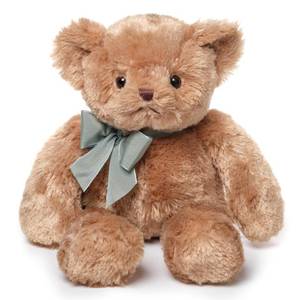 lot 10569 image: Bearington Collection Baby Gus The Brown Teddy Bear Plush, 13 Inch Bear Stuffed Animal