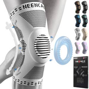 lot 10574 image: NEENCA Professional Knee Brace for Pain Relief, Medical Knee Support with Patella Pad &amp Side Stabilizers, Compression Knee Sleeve for Meniscus Tear, ACL, Joint Pain, Runner, Workout