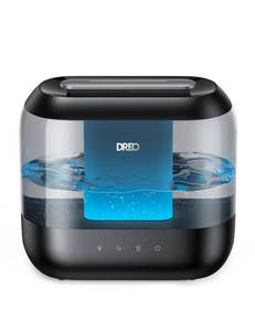 lot 10585 image: Dreo Humidifiers for Bedroom, Top Fill 4L Supersized Cool Mist Humidifier with Oil Diffuser and Nightlight, 32H Runtime, Quiet Ultrasonic Humidifiers for Home, Large Room, Baby Nursery and Plants