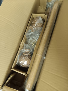 lot 10715 image: Wooden Curtain Rod