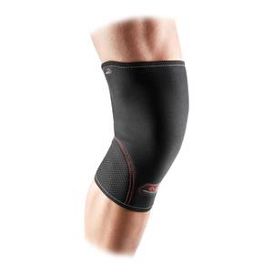 lot 77370 image: McDavid Knee Compression Sleeves. Lightweight Neoprene Support, MenWomen, for Left & Right Knee, Fits Men & Women, Includes 1 Sleeve, Black