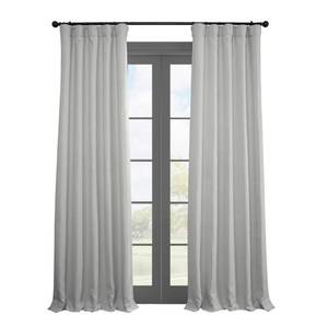 lot 77389 image: HPD Half Price Drapes Faux Linen Textured Room Darkening Curtains for Bedroom 84 Inches Long (1 Panel), 50W X 84L Curtains for Living Room Home Decor, Oyster