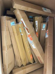 lot 77225 image: Pallet of Blinds and Curtain Rods