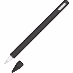 lot 34830 image: T Tersely Silicone Case for Apple Pencil Pro 2024  Apple Pencil 2nd,Soft Sleeve Holder Grip  Protective Nib Cover,Anti-Slip Pencil Holder Sleeve - Black