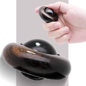 lot 34982 image: Tybasthe Fidget Toys for Adults, Wooden Stress Relief Toy, EDC ADHD Tools for Adults, Portable Figette Toys Adults Fidgets for Anxiety and Stress Balls, Quiet Fidget Cube Desk Toys for Office