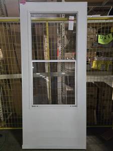 lot 6520 image: Larson Storm Door - WHITE