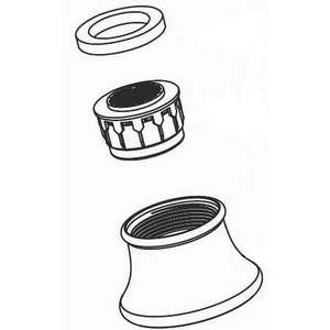 lot 24878 image: (5)Moen 116618 Replacement Aerator Kit For Kitchen Faucet - Chrome
