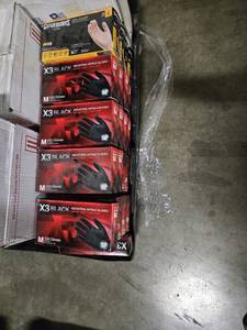 lot 44151 image: (21 Boxes) Nitrile & Vinyl Gloves