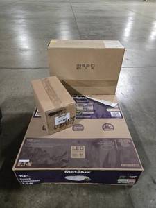 lot 44161 image: Assorted Lighting with Ice Maker
