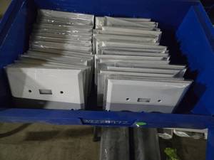 lot 44266 image: Metal Switch Plate Covers