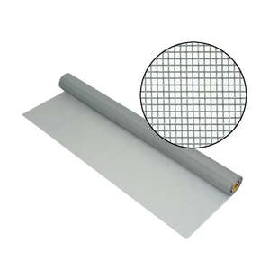lot 44276 image: (4) Phifer 5030145 24 in. x 100 ft. Wire Grey Polyester Insect Screen Cloth