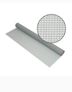 lot 44277 image: (4) Phifer 5030145 24 in. x 100 ft. Wire Grey Polyester Insect Screen Cloth