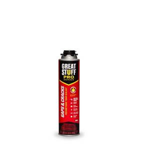 lot 44284 image: (11) Great Stuff Gaps & Cracks Orange Polyurethane Insulating Foam Sealant 24 oz