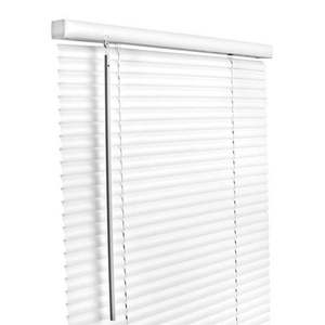 lot 14648 image: (3) Cordless Vinyl Mini Blinds - White 24 x 64 - Retail $136.78