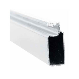 lot 14728 image: (Case) Prime Line Products 0.75 x 0.3125 x 94 in. Back Room Aluminum Screen Frame White - Case of 18 - Retail $337.88