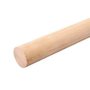 lot 14729 image: (Case Of 3) 72in Wood Closet Rods