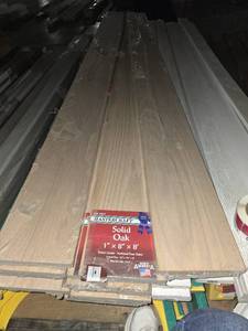 lot 6571 image: (15) Mastercraft Solid Oak Boards
