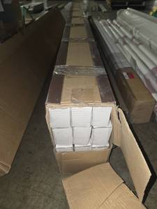 lot 6578 image: Case - (12) Designers Touch Vertical Blind Steel Headrail - Retail $81.78 each
