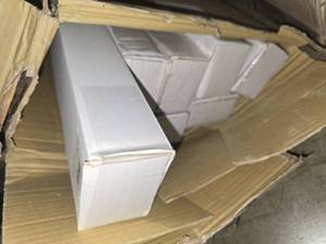 lot 6579 image: Case - (7) Designers Touch 102in Vertical Blind Steel Headrail - Retail $81.78 each